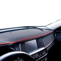 카닉스 열차단 논슬립 대쉬보드커버 레드 + 대쉬보드몰딩 블랙, 기아, 쏘렌토R 매립형 (2009년~2011년) 스피커 유 K-31