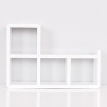 큐빅스 미니 화장대 정리함 A, 화이트, 1개