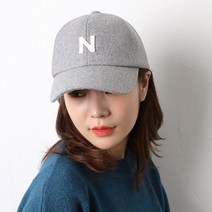 아이엠캡 N모직 알파벳 볼캡