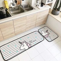 DM 알럽홈 플로어 슬립 롱 매트, TYPE8