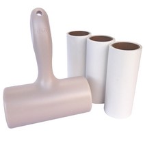 퍼닉 유니크 사선테이프 롤 클리너 T자형 베이지 + 리필 4p 세트, 1세트