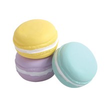 티티펫 라텍스 쏘스윗 마카롱 강아지 장난감, 랜덤 발송, 3개