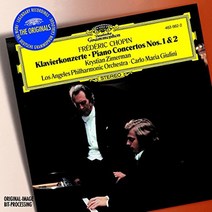 FREDERIC CHOPIN - PIANO CONCERTOS NOS.1 & 2/ KRYSTIAN ZIMERMAN CARLO MARIA GIULINI THE ORIGINALS EU수입반, 1CD