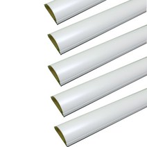 케이엠 고강도 전선몰딩 1호 5p, 백색, 5개