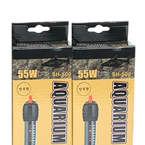 아쿠아테크 방폭형 아쿠아리움 히터 55W SH500, 2개