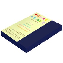 뉴씨플레인 종이문화 양면색상지 No.42 군청색, 360매입