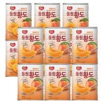 동원 황도 2절 400g x 6p + 슬라이스 400g x 6p, 1세트