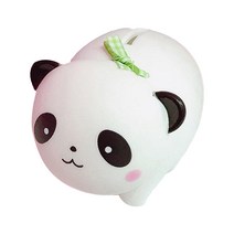 미니띠네 귀여운 판다 저금통, 혼합 색상, 1개