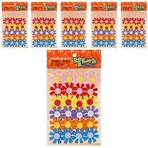 동기오피스 펠트아트지 접착식 24p x 6개, DF-1064 코스모스(소)