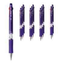 자바펜 제트3볼 볼펜 0.5mm, 퍼플, 12개입