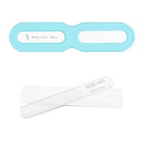 베베풋 글라스핸들 발각질제거기 베이비민트 + 네일글라스, BH1001, 1세트