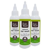 디바인펫츠 반려동물 귀 세정제, 130ml, 3개입