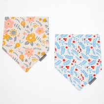 베베슈에뜨 여아용 오가닉 스카프빕