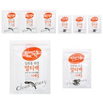 유하우스 위생 다시백 대형 60p + 소형 140p, 1세트
