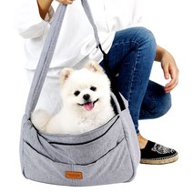 패리스독 모던인디고 강아지 슬링백, 데님그레이