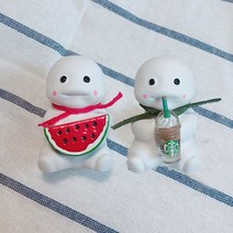 미쁘다 수박 스벅지방이 석고방향제, 피오니작약