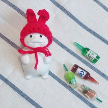 미쁘다 토끼지방이 석고방향제 레드, 미모사