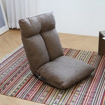 블루밍홈 에딘 좌식의자, 브라운