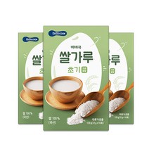 베베쿡 유기농 쌀가루 초기 12g x 10p, 3개입, 120g