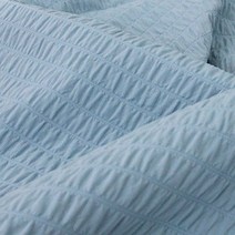 스토리이불 바이오워싱 삼중직 여름이불, 블루