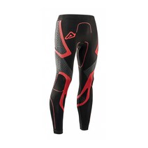 아첼비스 XBODY 겨울용 테크니컬 기능성 언더웨어 오토바이바지, 레드 + 블랙