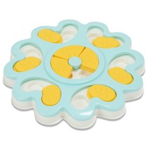 딩동펫 반려동물 지능개발 플라워 토이 24 x 2 cm, 블루, 1개