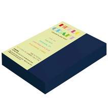 종이문화 뉴씨플레인 양면색상지 16절 No.DN66 슬레이트블루 280매, 1개