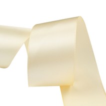 가드 공예 데코 선물포장 리본 SY10 폭 19mm, 옐로우, 90m