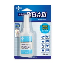 오공 순간접착제 멀티슈퍼 50g, 1개