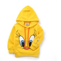 골든래빗 아동용 L 눈코입 긴팔 후드