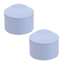 베리구즈 원형 원터치 휴지통, 블루, 2개