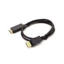 컴스 4K UHD 디스플레이 포트 to HDMI 케이블 2m, CT721
