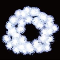 다우에프앤지 NEW LED 스노우전구 50구, 녹색선 투명