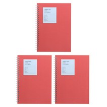 건망증 더메모 100일 스터디플래너 3p, coral