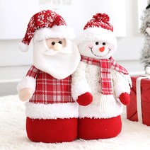 이플린 크리스마스 미니어처 나무기차 + 원형 러그 세트, 그린(나무기차), 화이트(러그)