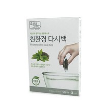 요리를그리다 친환경 다시백 S, 100개입, 1개
