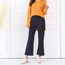 여성용 융털 기모 B부츠컷 슬랙스