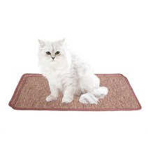 펫트롱 고양이 카페트 스크래쳐 평판형 L, 브라운, 2개