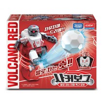 아카데미과학 사커보그 배틀로봇 완구, RED