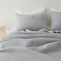 믹스앤매치 뷰티풀 뱀부 줄누비이불, 그레이