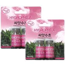로라펫 하이그로필라 씨앗수초 2p, 2개