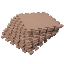 더홈 퍼즐매트 10p, 브라운