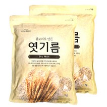 성진 겉보리로 만든 엿기름, 1kg, 2개