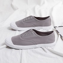 올나인 남성용 ANSHOES 발이 편한 끈없는 슬립온