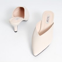 여성 뮬 미들힐 6cm 66479