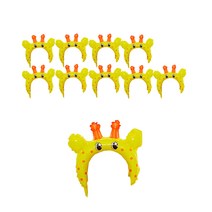 LED 동물 풍선 머리띠, 기린, 10개