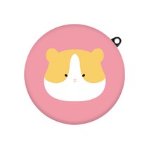 머큐리 구스페리 일러스트 동물 디자인 LG 톤 플러스 프리 케이스, 골드햄