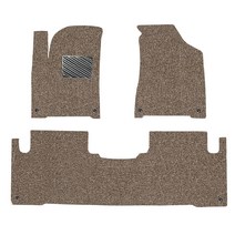 포시즌 차량용 코일카매트 확장형 1+2열, 쌍용 코란도C (2011년~2017년), 브라운, 쌍용