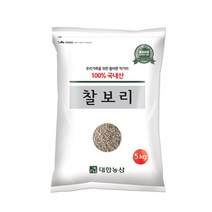 대한농산 찰보리 잡곡, 1개, 5kg
