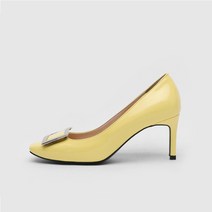 사뿐 에리안 스퀘어 에나멜 펌프스힐 7cm